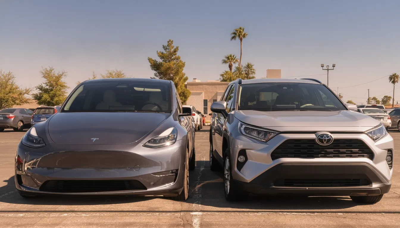 Tesla Cost of Ownership vs. Gas Car cover