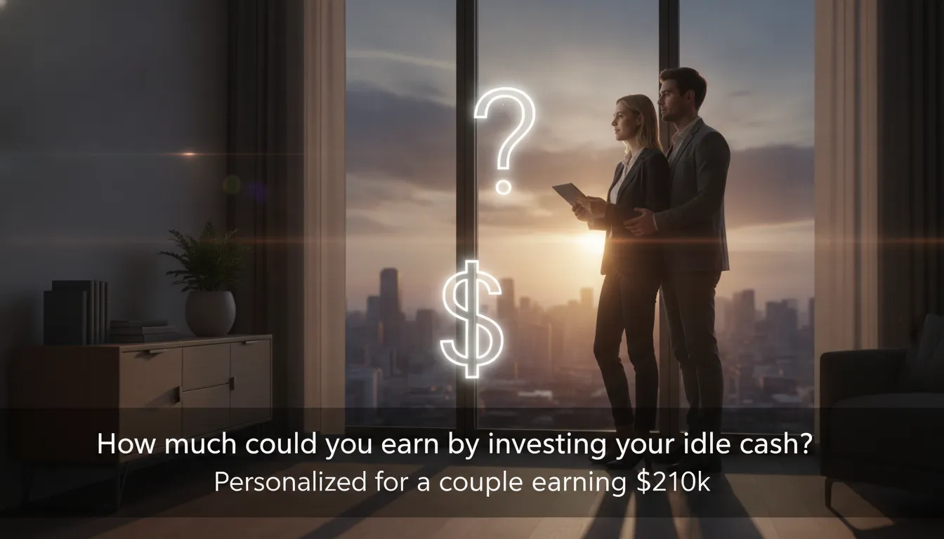 How much could you earn by investing your idle cash? cover