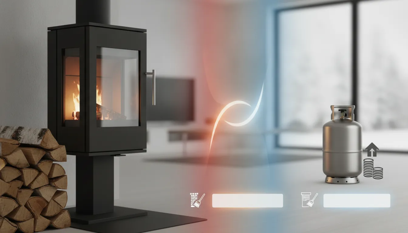 Wood vs Propane Heating Cost: Which is cheaper? cover