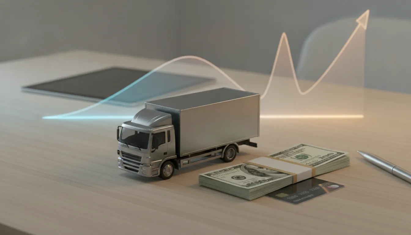 How much more runway would I have if I bought a box truck in cash instead of financing? cover